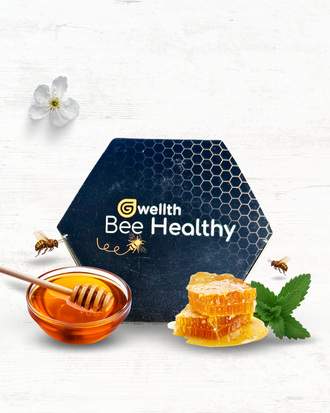 Organic Honey with Ashwagandha in Sachets