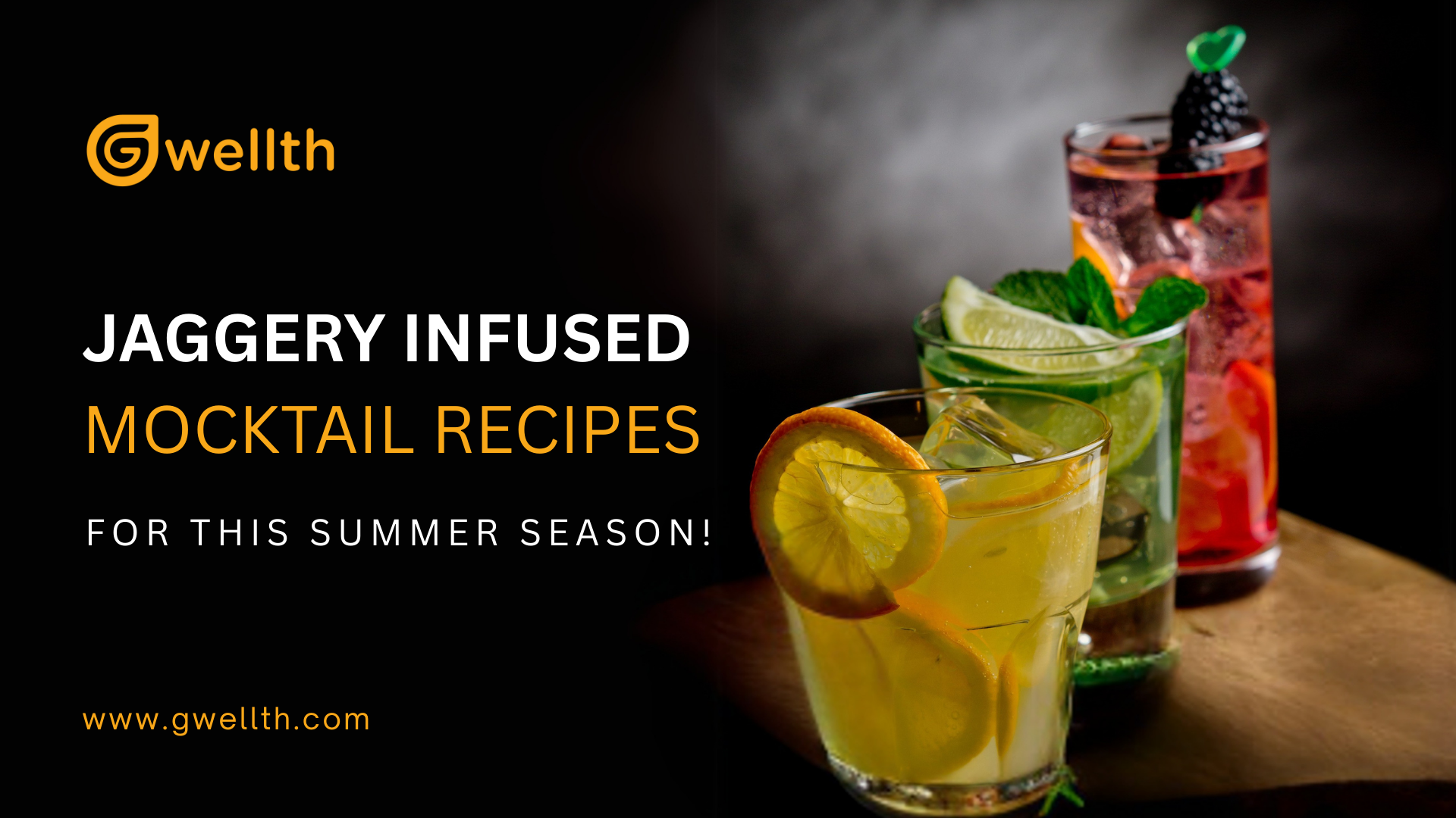 jaggery infused mocktail recipes